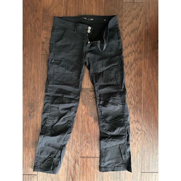 Prana Black Athletic Outdoor Pants - Picture 1 of 5